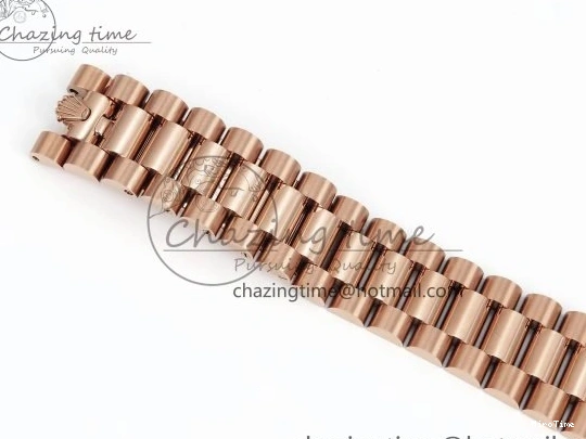 MiroTime 0321 ZipUp Day Date 36 RG TWSF Best Edition Blue Roman Diamonds Dial Diamonds Bezel on RG Bracelet A 1607